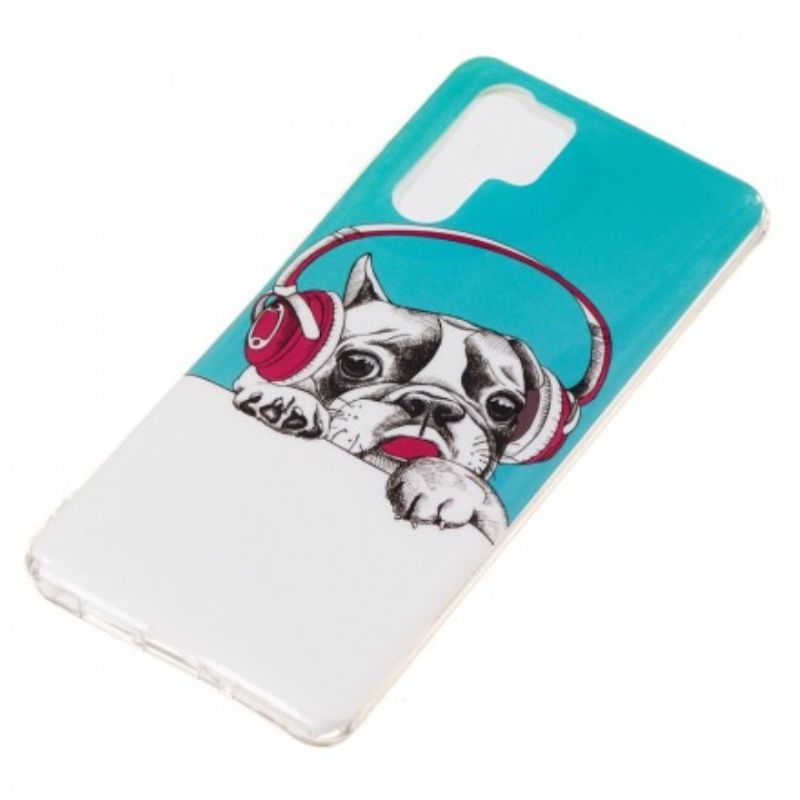 Cover Huawei P30 Pro Fluorescerende Hund