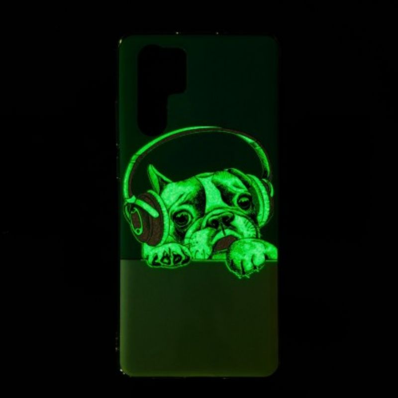 Cover Huawei P30 Pro Fluorescerende Hund