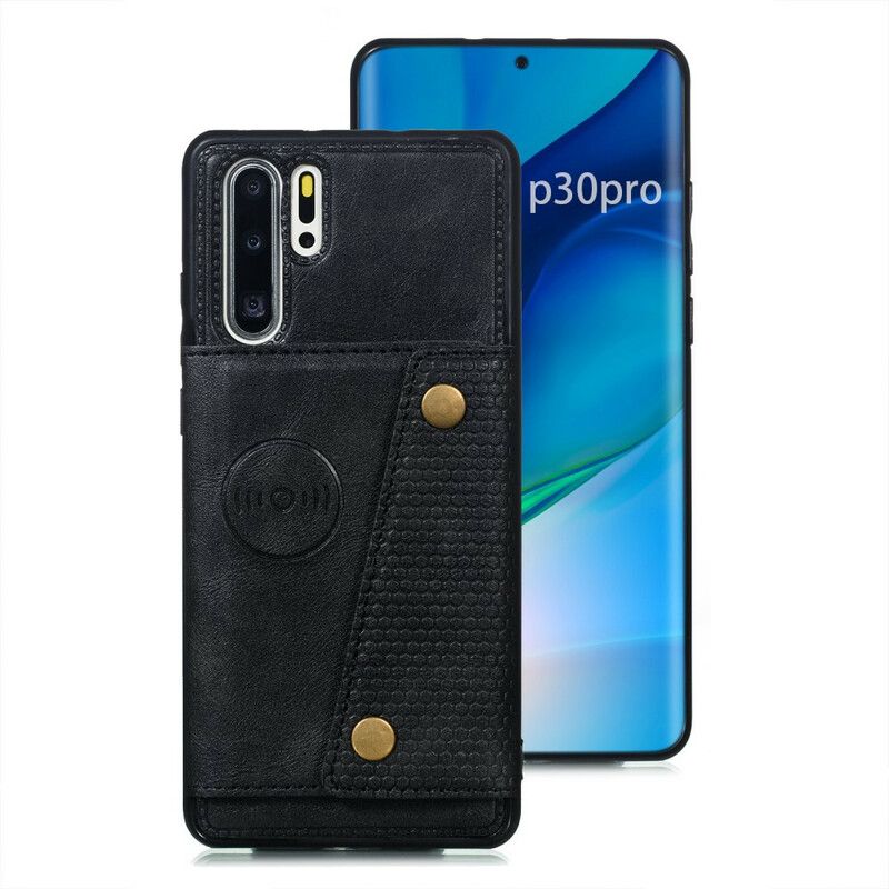 Cover Huawei P30 Pro Punge Etui Snap Tegnebog