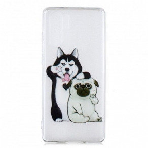 Cover Huawei P30 Pro Sjove Hunde