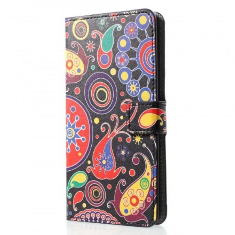 Flip Cover Huawei P30 Pro Galaxy Design