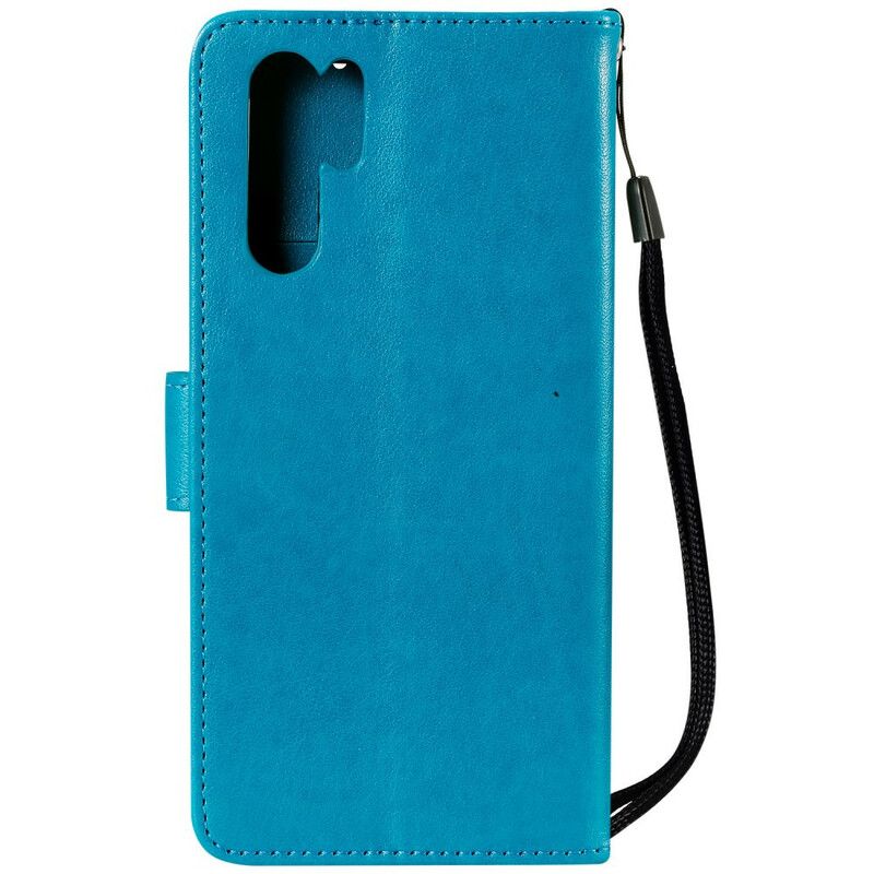 Flip Cover Huawei P30 Pro Med Snor Elsker Strappy Ugler