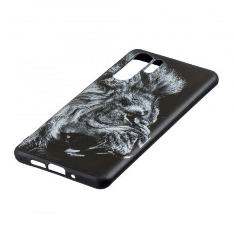 Mobilcover Huawei P30 Pro Hærd Løve