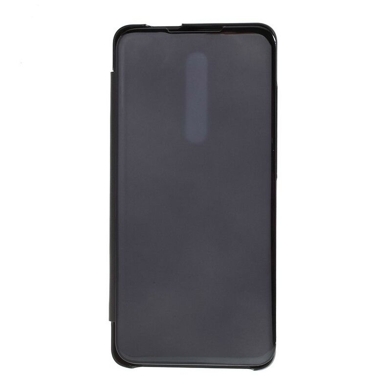 Cover Xiaomi Mi 9T / Mi 9T Pro Flip Cover Spejl Og Lædereffekt