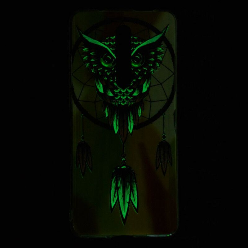 Cover Xiaomi Mi 9T / Mi 9T Pro Fluorescerende Ugle Drømmefanger