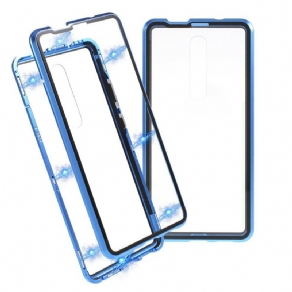 Cover Xiaomi Mi 9T / Mi 9T Pro Metalkanter Og Hærdet Glas