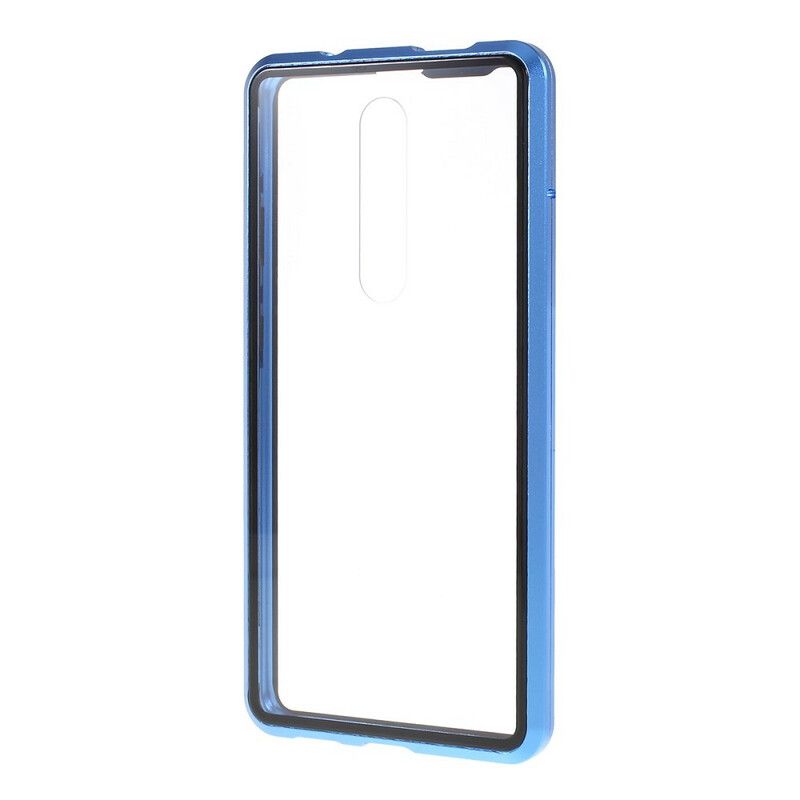 Cover Xiaomi Mi 9T / Mi 9T Pro Metalkanter Og Hærdet Glas