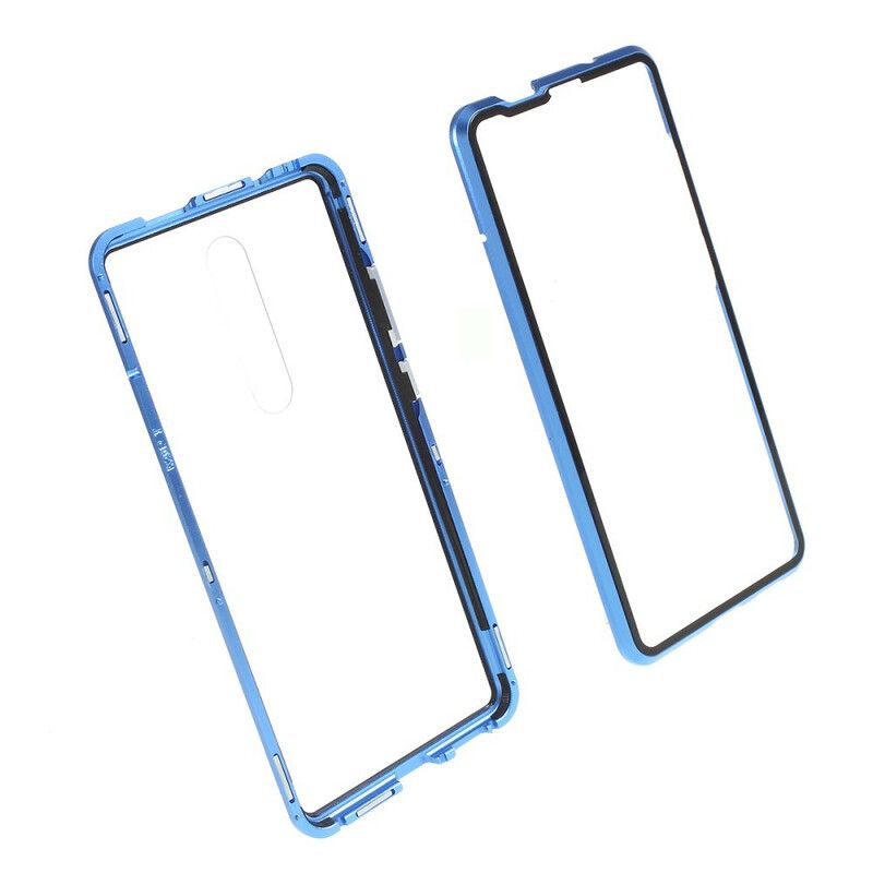 Cover Xiaomi Mi 9T / Mi 9T Pro Metalkanter Og Hærdet Glas