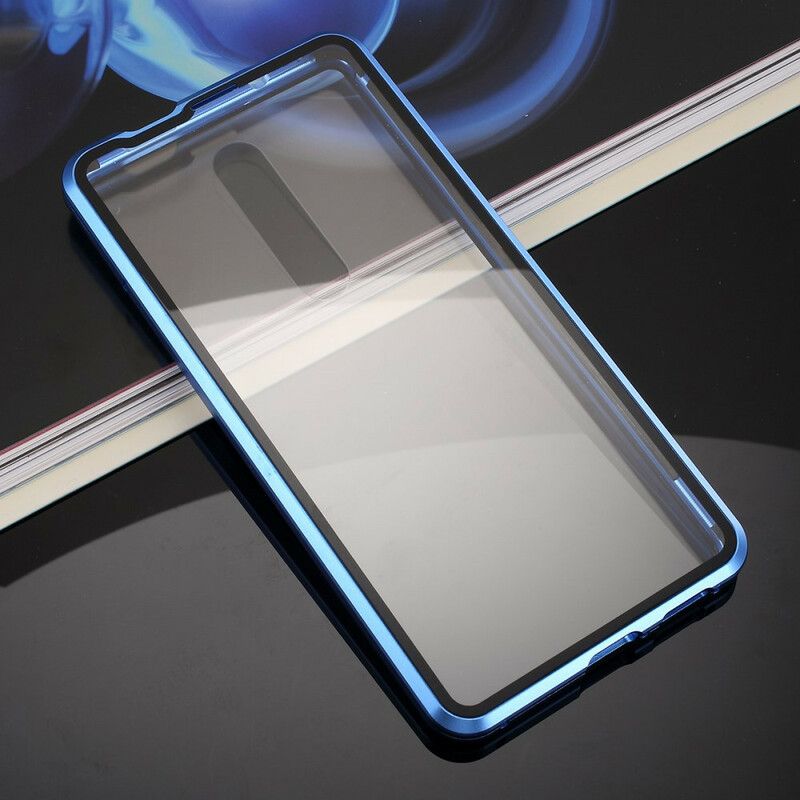 Cover Xiaomi Mi 9T / Mi 9T Pro Metalkanter Og Hærdet Glas