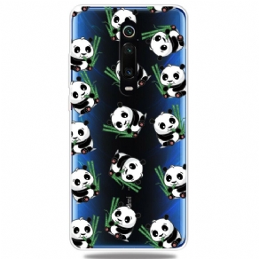 Cover Xiaomi Mi 9T / Mi 9T Pro Små Pandaer