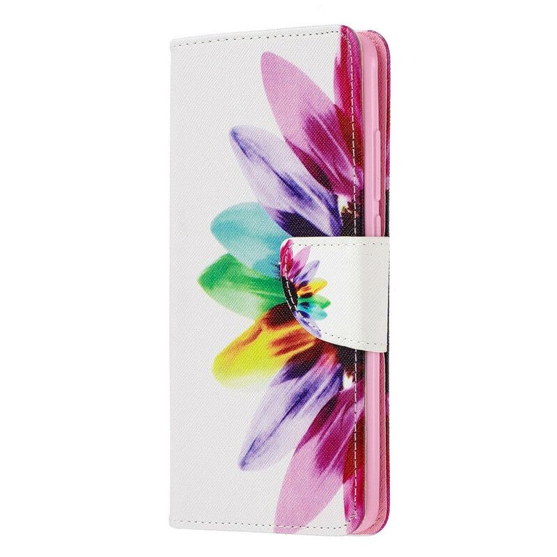 Flip Cover Xiaomi Mi 9T / Mi 9T Pro Akvarelblomst