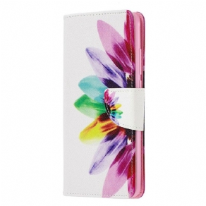 Flip Cover Xiaomi Mi 9T / Mi 9T Pro Akvarelblomst