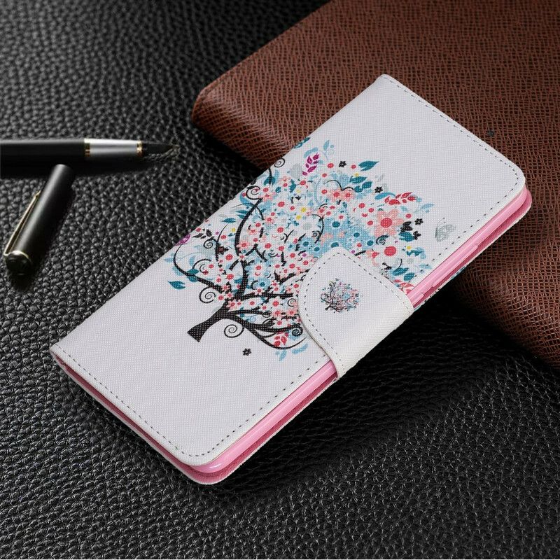 Flip Cover Xiaomi Mi 9T / Mi 9T Pro Blomstret Træ