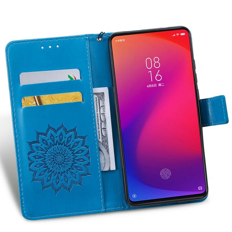 Flip Cover Xiaomi Mi 9T / Mi 9T Pro Solblomst