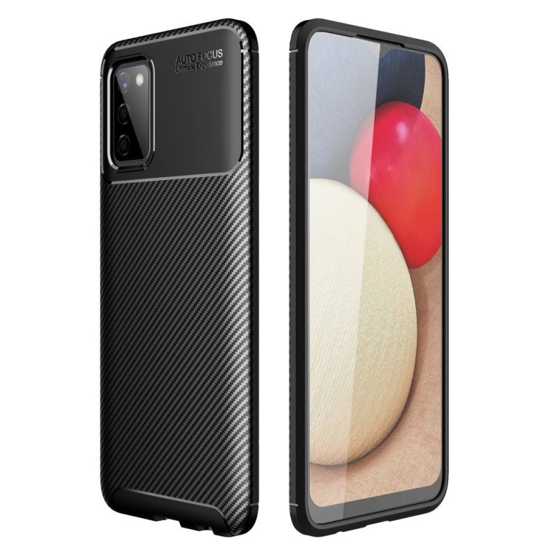 Cover Samsung Galaxy A03s Fleksibel Kulfiber