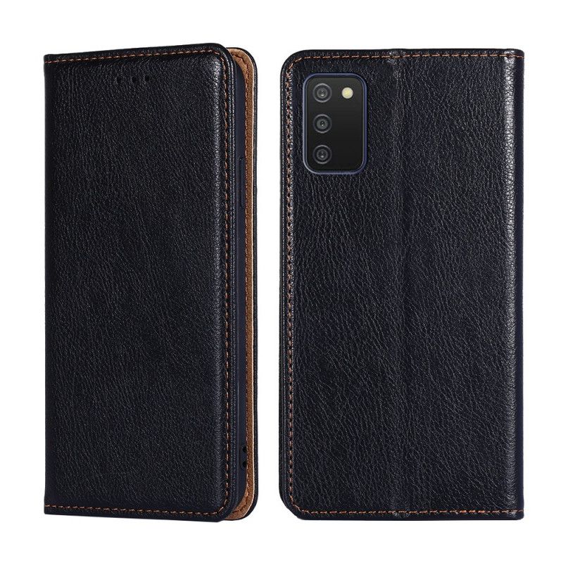 Cover Samsung Galaxy A03s Flip Cover Ensfarvet