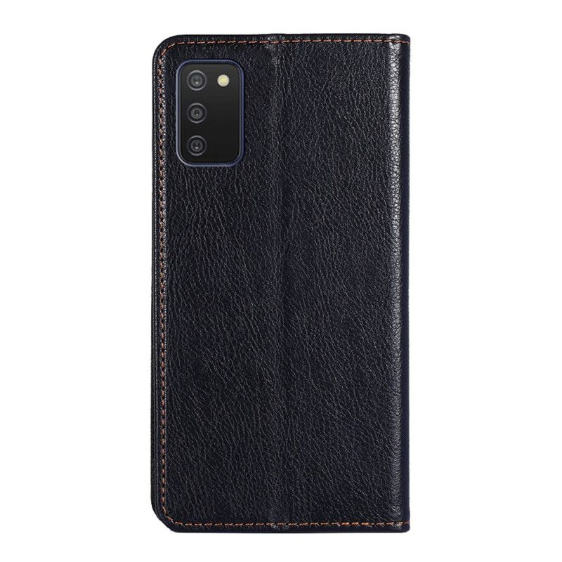 Cover Samsung Galaxy A03s Flip Cover Ensfarvet