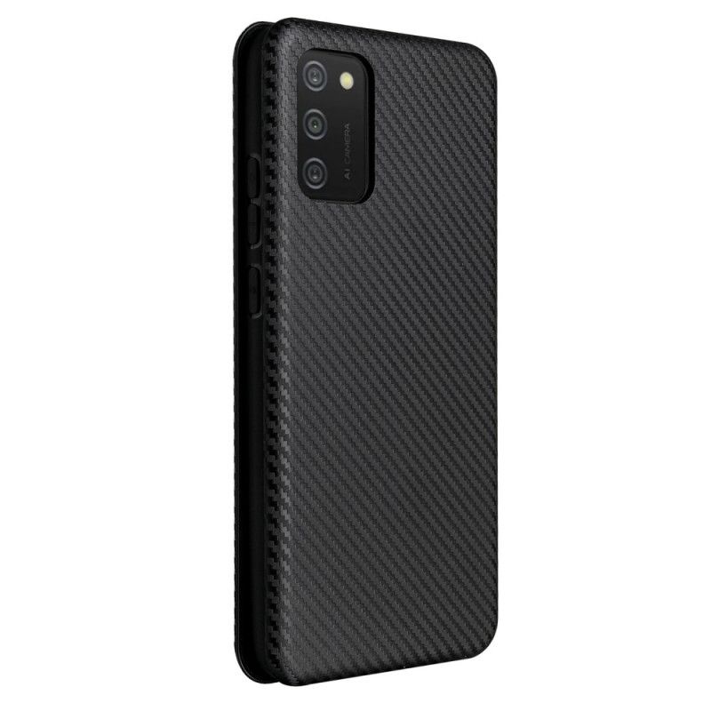 Cover Samsung Galaxy A03s Flip Cover Kulfiber