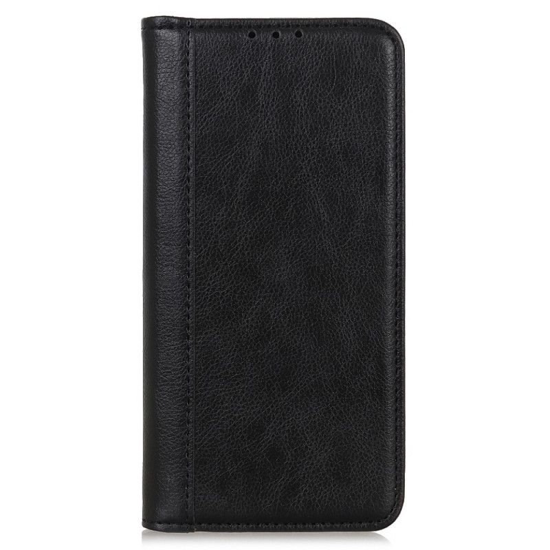 Cover Samsung Galaxy A03s Flip Cover Litchi Business Split Læder