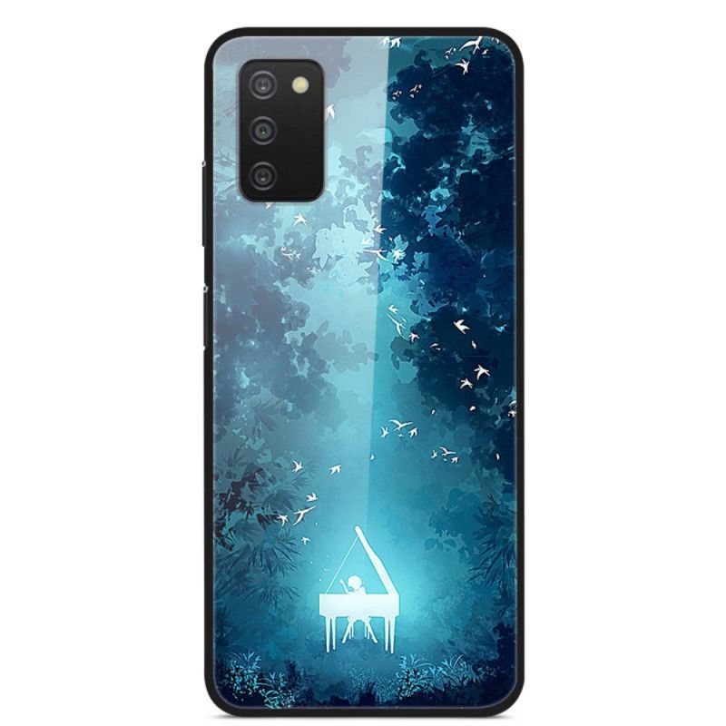 Cover Samsung Galaxy A03s Hærdet Glasklaver I Natten