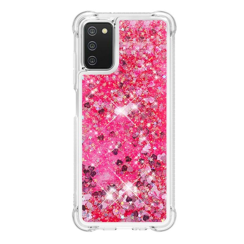 Cover Samsung Galaxy A03s Ønsker Glitter