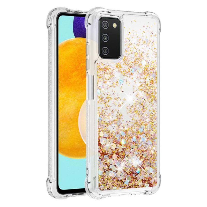 Cover Samsung Galaxy A03s Ønsker Glitter