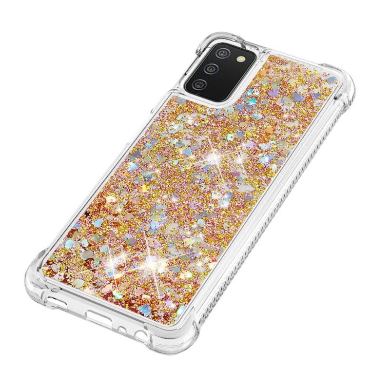 Cover Samsung Galaxy A03s Ønsker Glitter