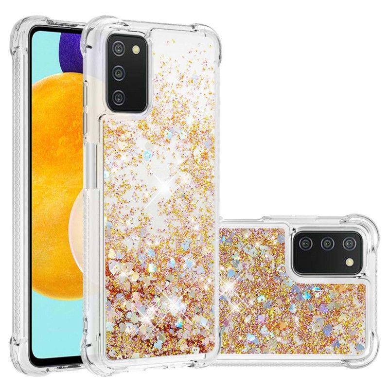 Cover Samsung Galaxy A03s Ønsker Glitter