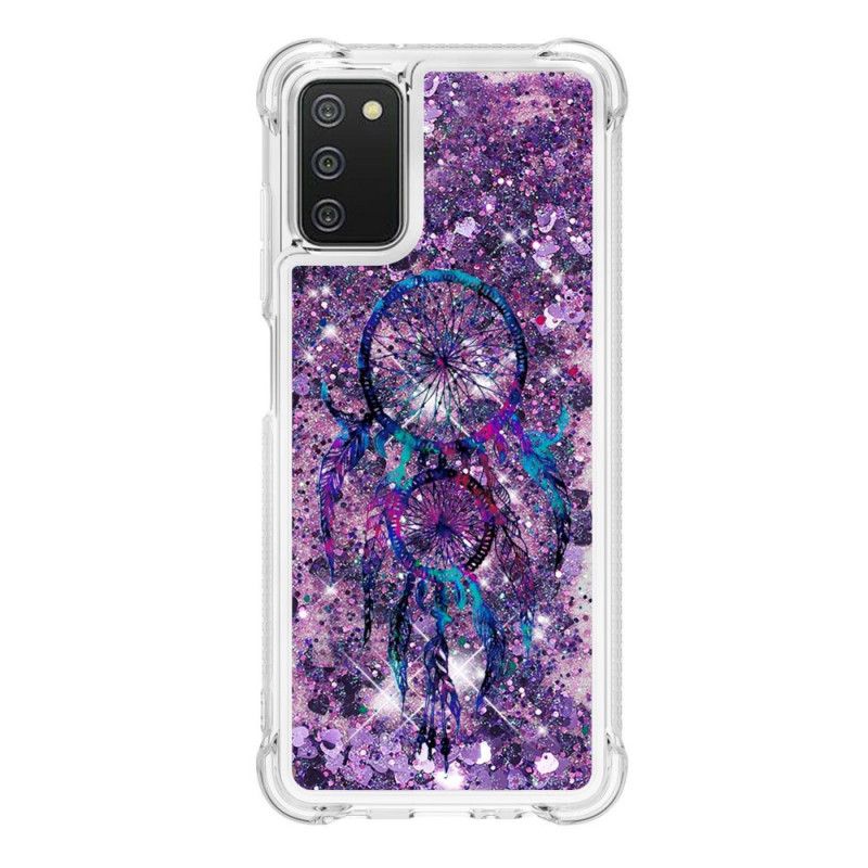 Cover Samsung Galaxy A03s Pailletdrømmefanger