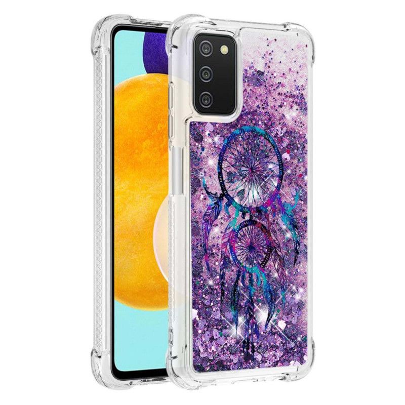 Cover Samsung Galaxy A03s Pailletdrømmefanger