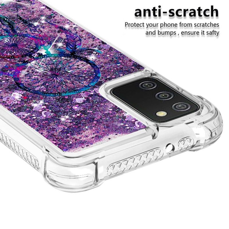 Cover Samsung Galaxy A03s Pailletdrømmefanger