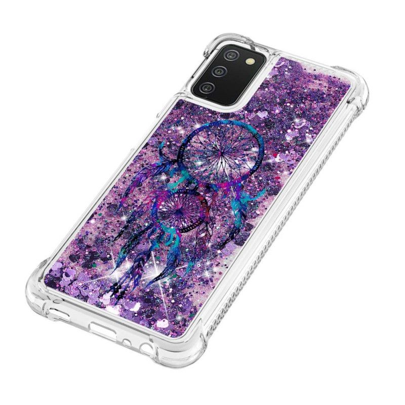 Cover Samsung Galaxy A03s Pailletdrømmefanger