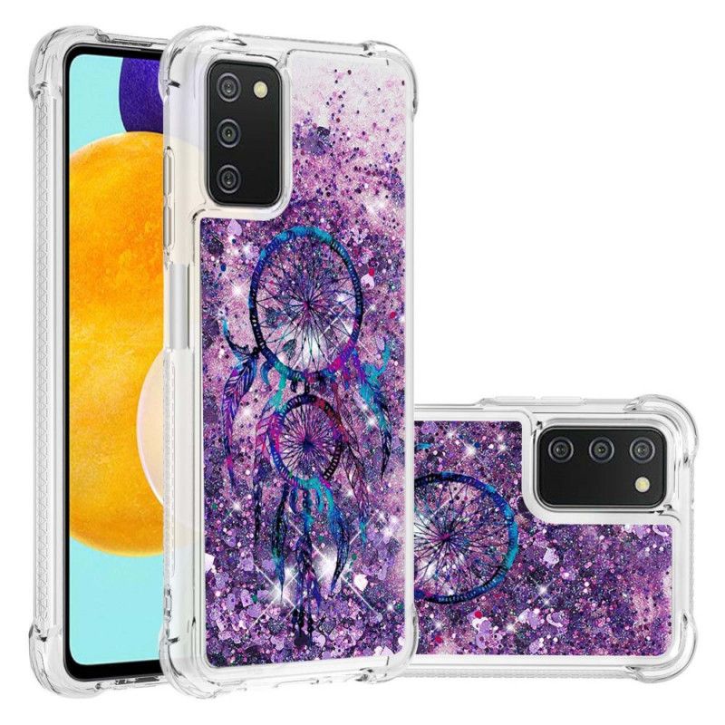 Cover Samsung Galaxy A03s Pailletdrømmefanger