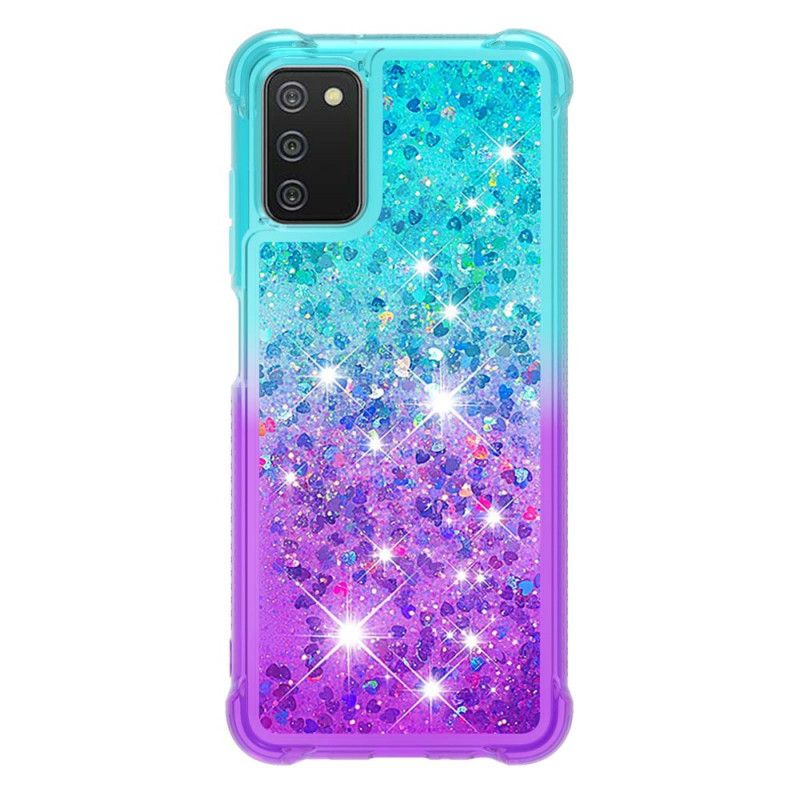 Cover Samsung Galaxy A03s Pailletter Farver