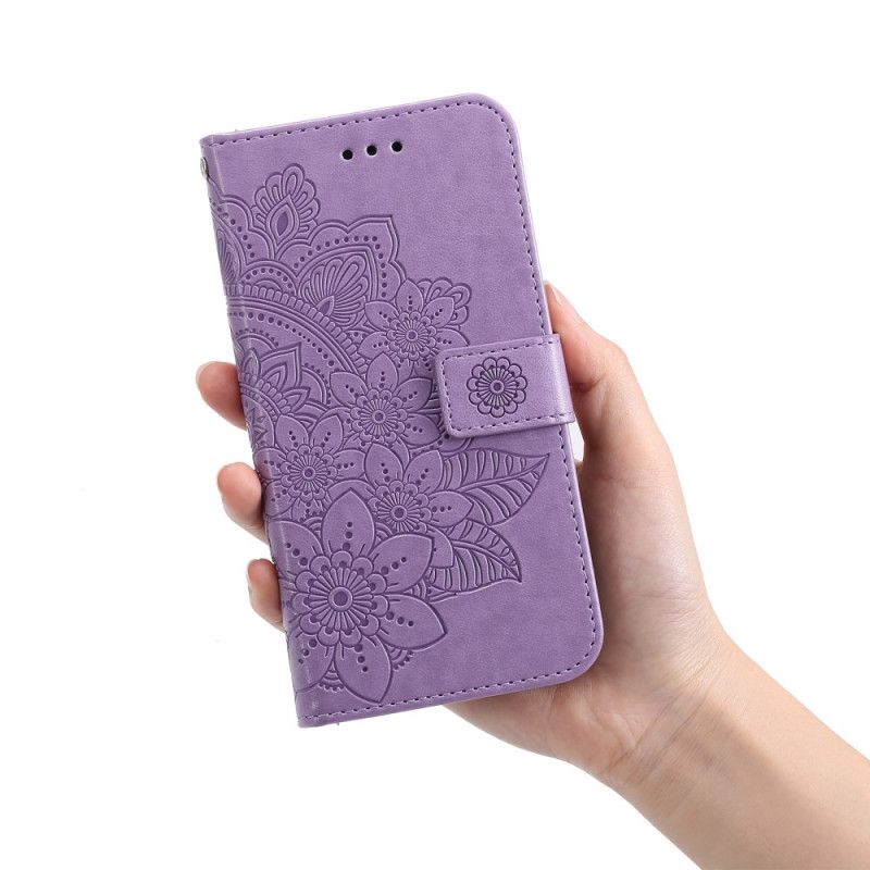 Flip Cover Samsung Galaxy A03s Blomstermandala