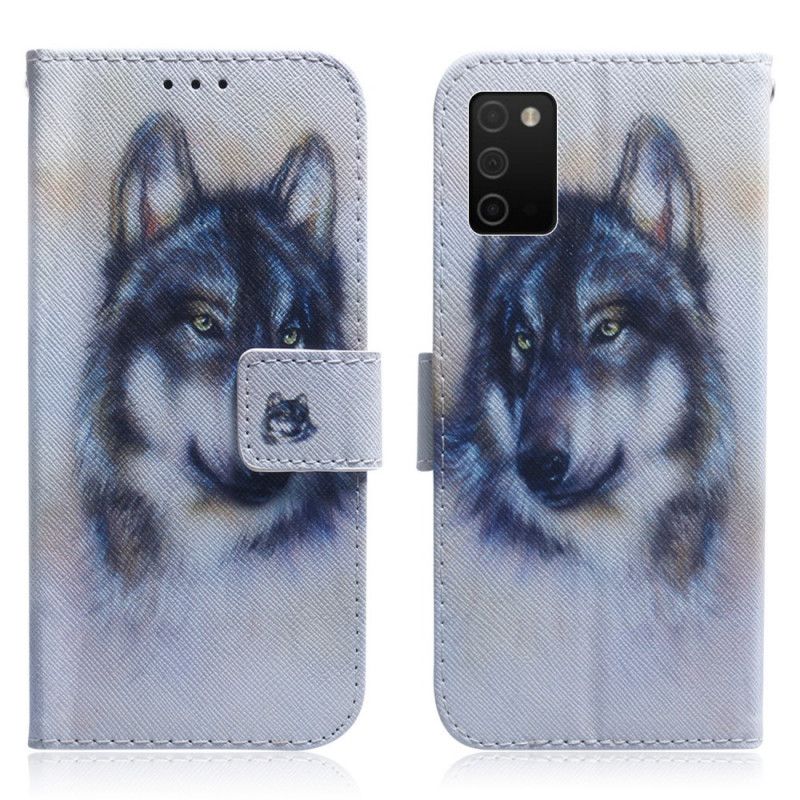 Flip Cover Samsung Galaxy A03s Hundeblik