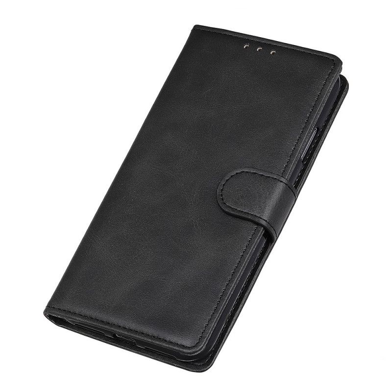 Flip Cover Samsung Galaxy A03s Mat Lædereffekt