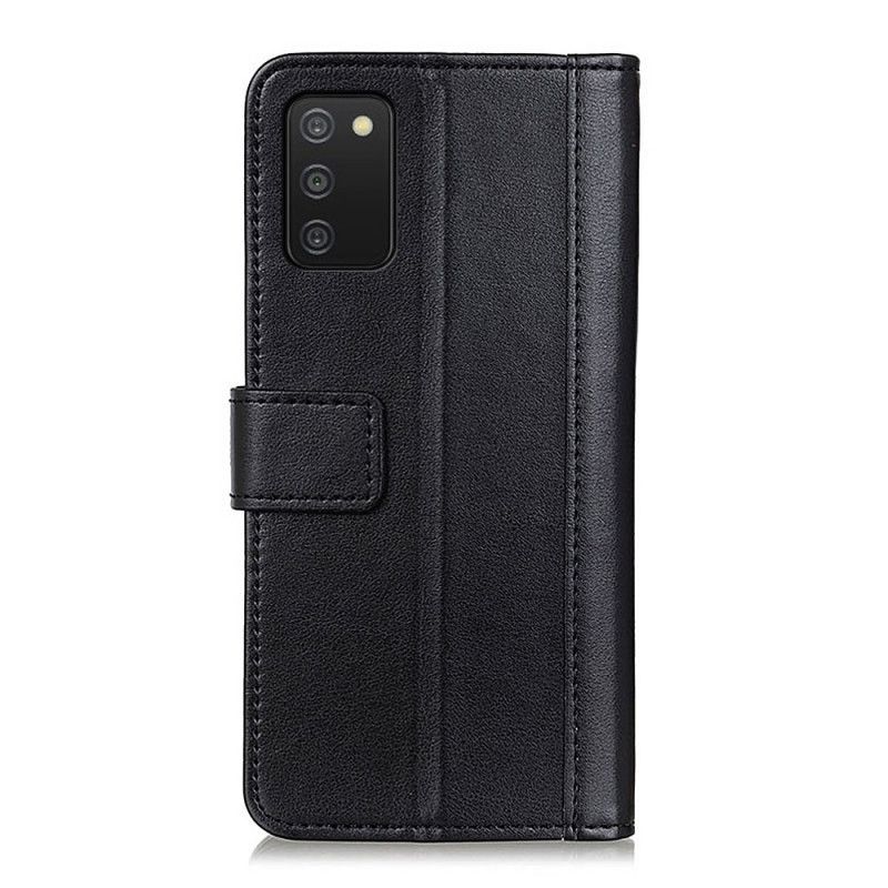 Flip Cover Samsung Galaxy A03s Stil Læder Elegance