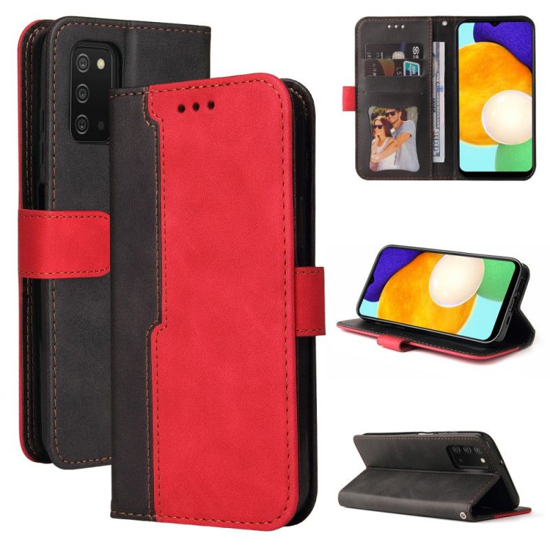 Flip Cover Samsung Galaxy A03s Tofarvet