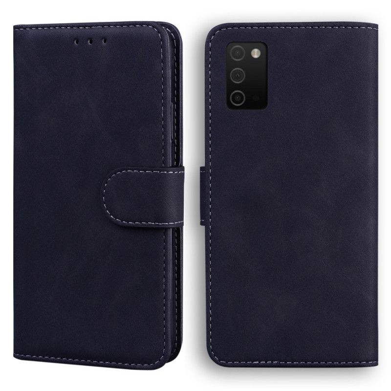 Flip Cover Samsung Galaxy A03s Vintage Couture Læderstil