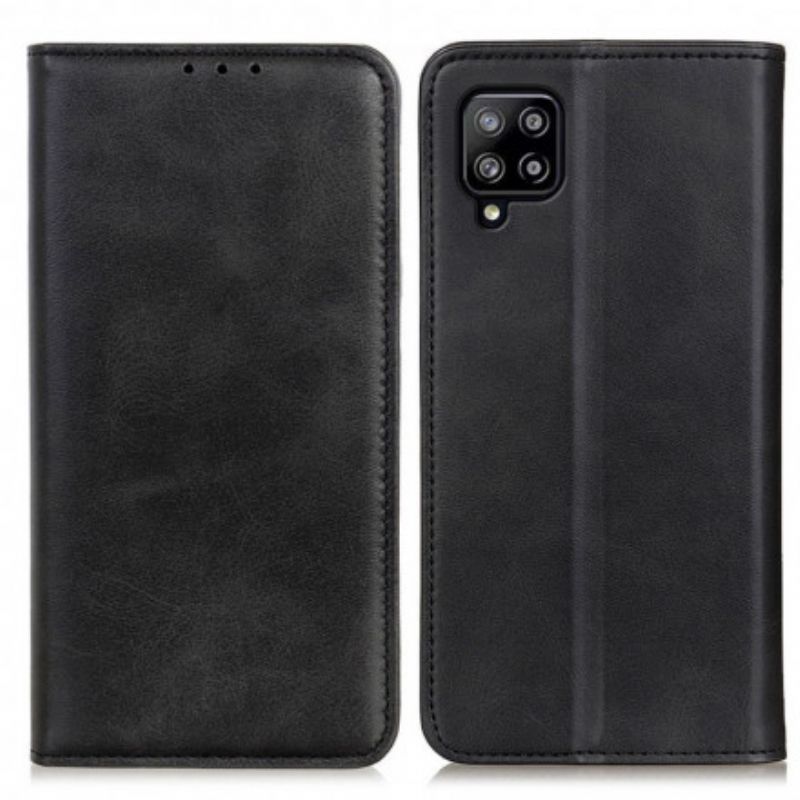 Cover Samsung Galaxy A22 4G Flip Cover Ægte Splitlæder