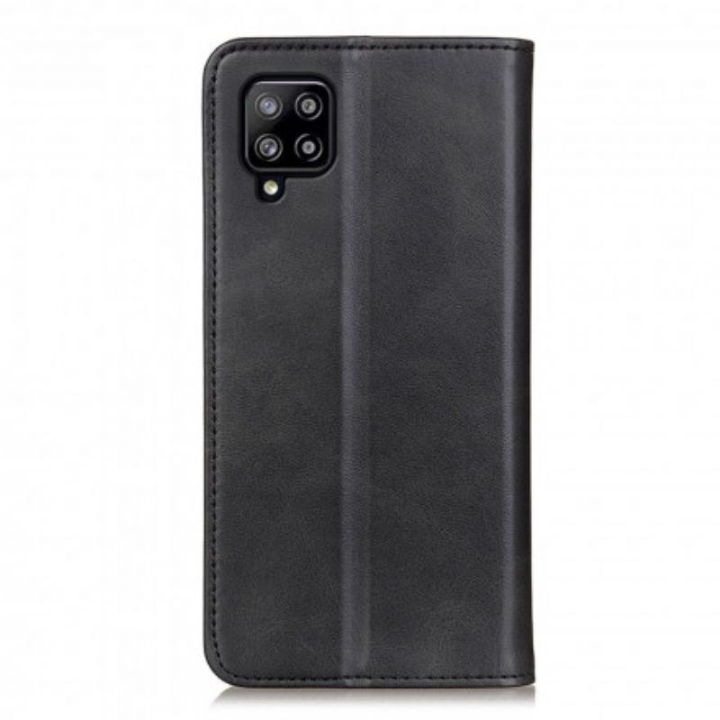 Cover Samsung Galaxy A22 4G Flip Cover Ægte Splitlæder