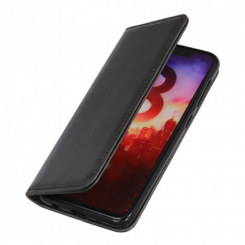 Cover Samsung Galaxy A22 4G Flip Cover Ægte Splitlæder