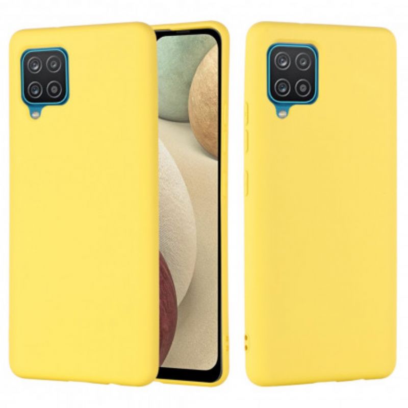 Cover Samsung Galaxy A22 4G Flydende Silikone Med Snor