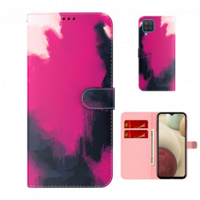 Flip Cover Samsung Galaxy A22 4G Abstrakt