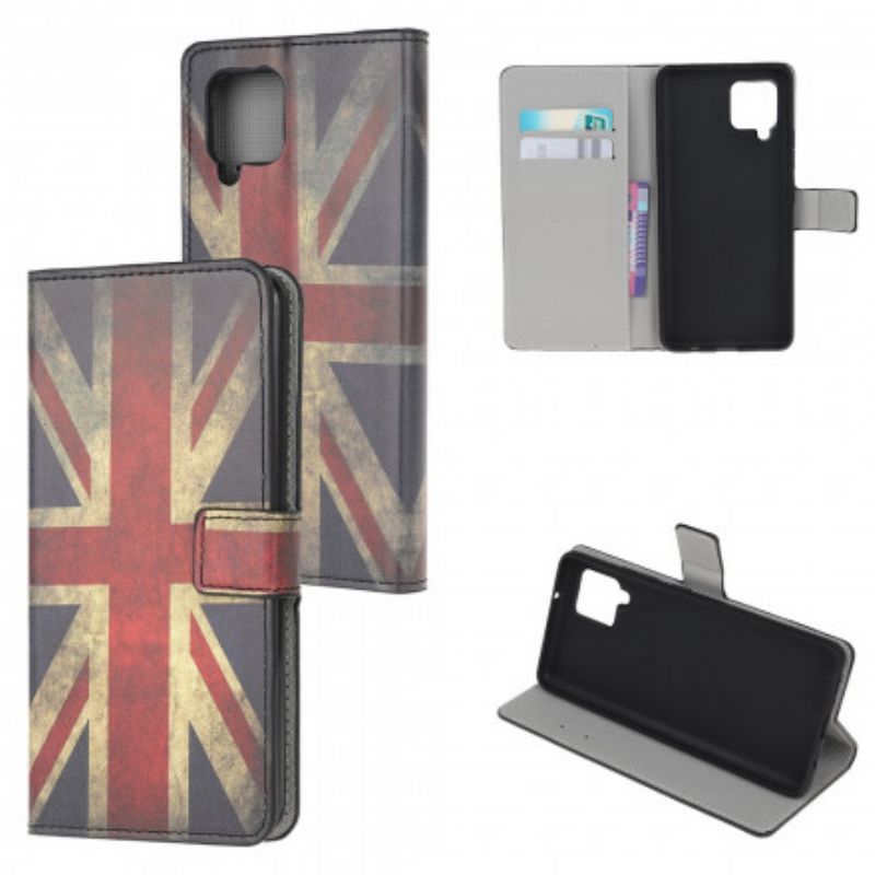 Flip Cover Samsung Galaxy A22 4G Englands Flag