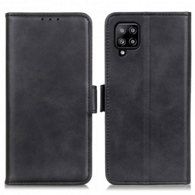 Flip Cover Samsung Galaxy A22 4G Læder Cover Vintage Dobbeltklap