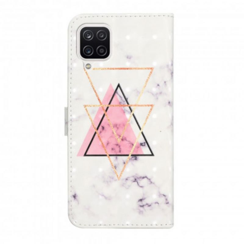 Flip Cover Samsung Galaxy A22 4G Paillettertrekant