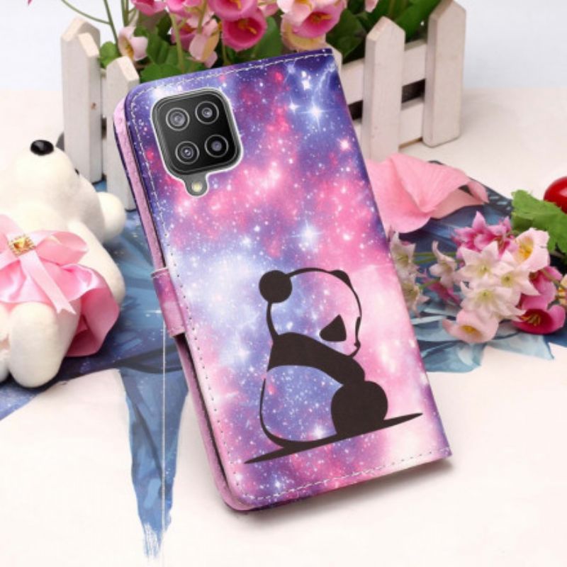 Flip Cover Samsung Galaxy A22 4G Panda Galaxy