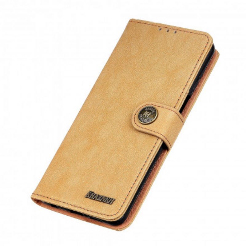 Flip Cover Samsung Galaxy A22 4G Retro Split Kunstlæder Khazneh